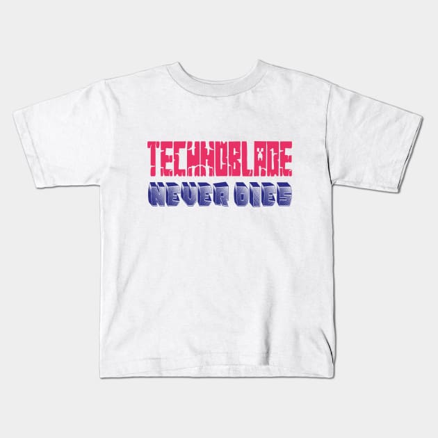 Technoblade Never Dies Kids T-Shirt by EleganceSpace